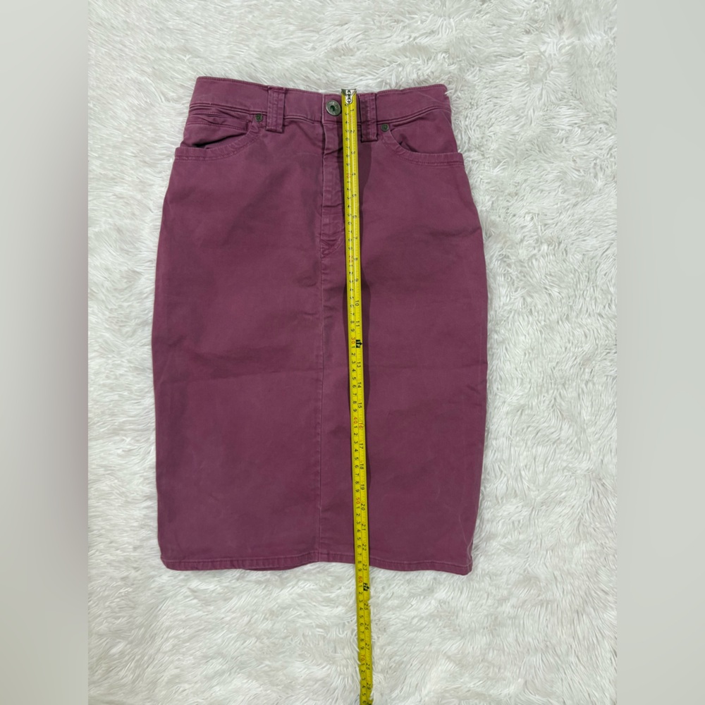 Nolita elegante Plum Pencil Skirt - Picture 6 of 10
